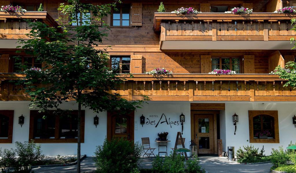 Hotel Des Alpes Superieur Gstaad Exteriér fotografie