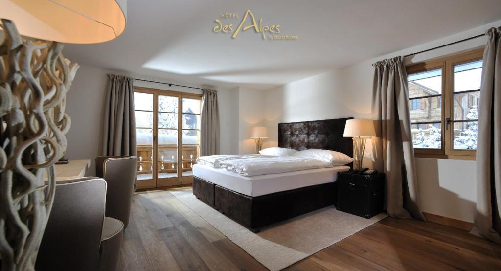 Hotel Des Alpes Superieur Gstaad Pokoj fotografie